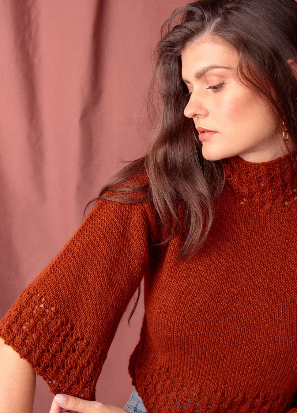 Angelica Sweater Kit>We Are Knitters Flash Sale