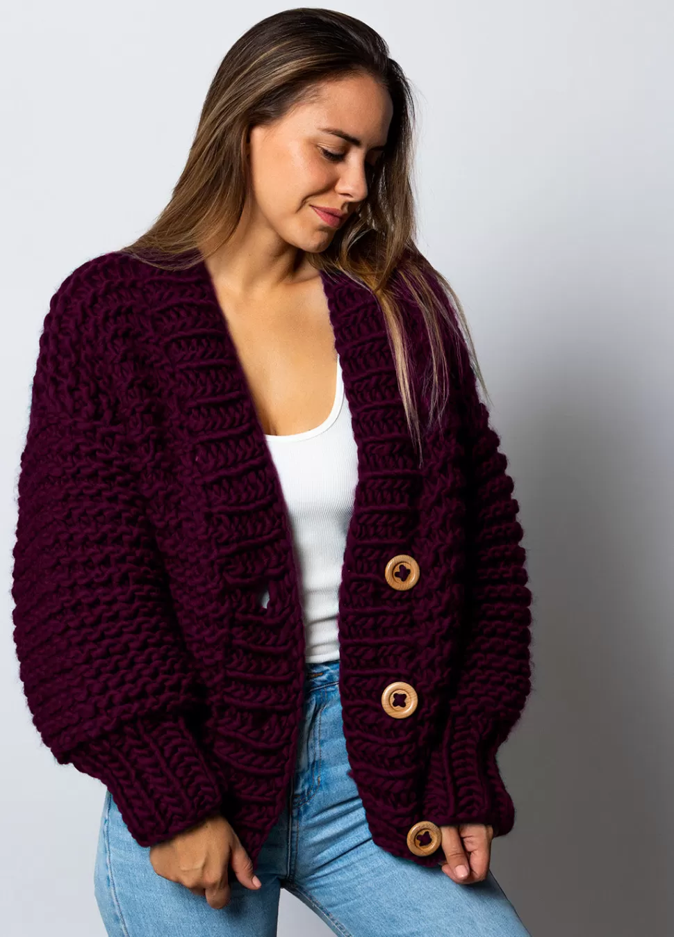 Avocado Cardigan Kit>We Are Knitters Sale