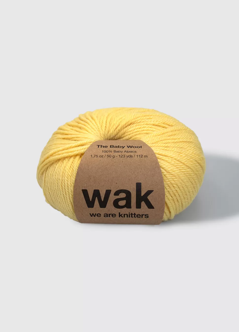 Baby Alpaca Gen Z Yellow>We Are Knitters Online