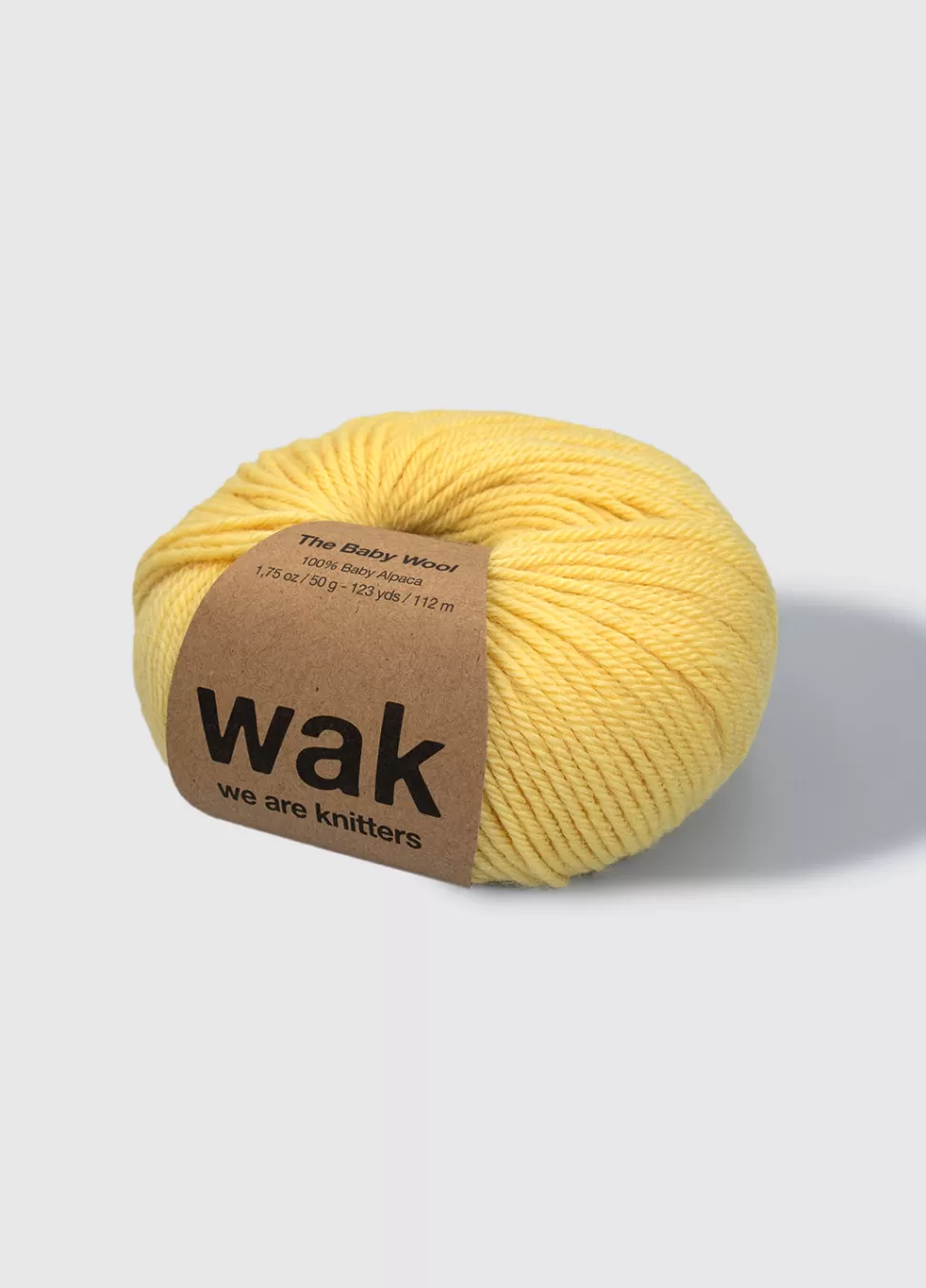 Baby Alpaca Gen Z Yellow>We Are Knitters Online