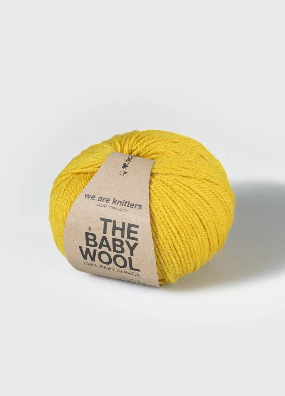 Baby Alpaca Mustard>We Are Knitters Best