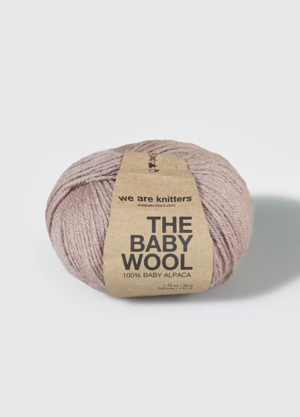 Baby Alpaca Spotted Mauve>We Are Knitters Store