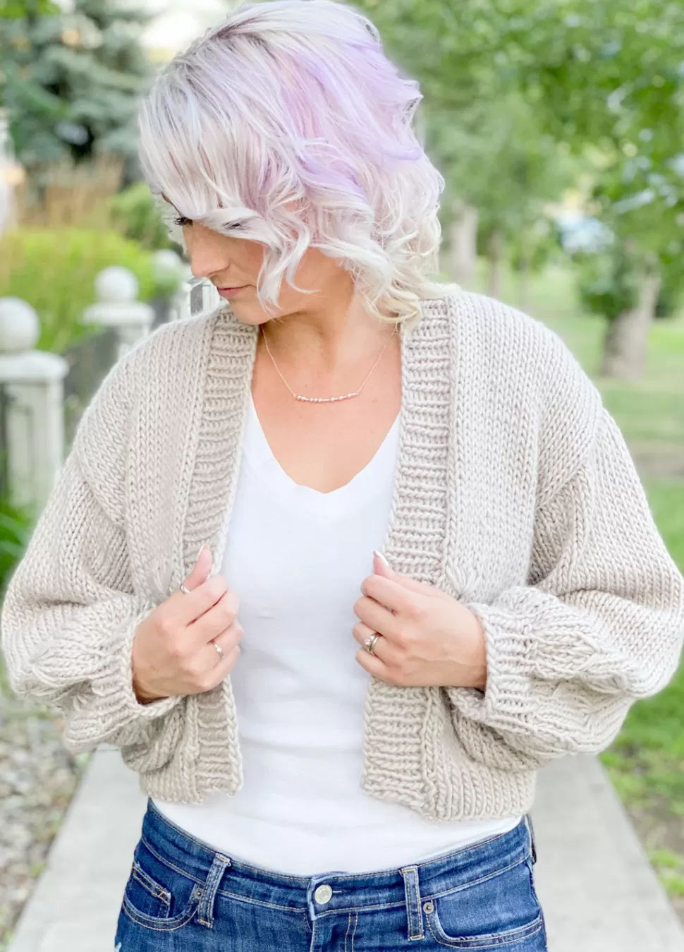 Bombshell Bomber x @knitatude Kit>We Are Knitters Store