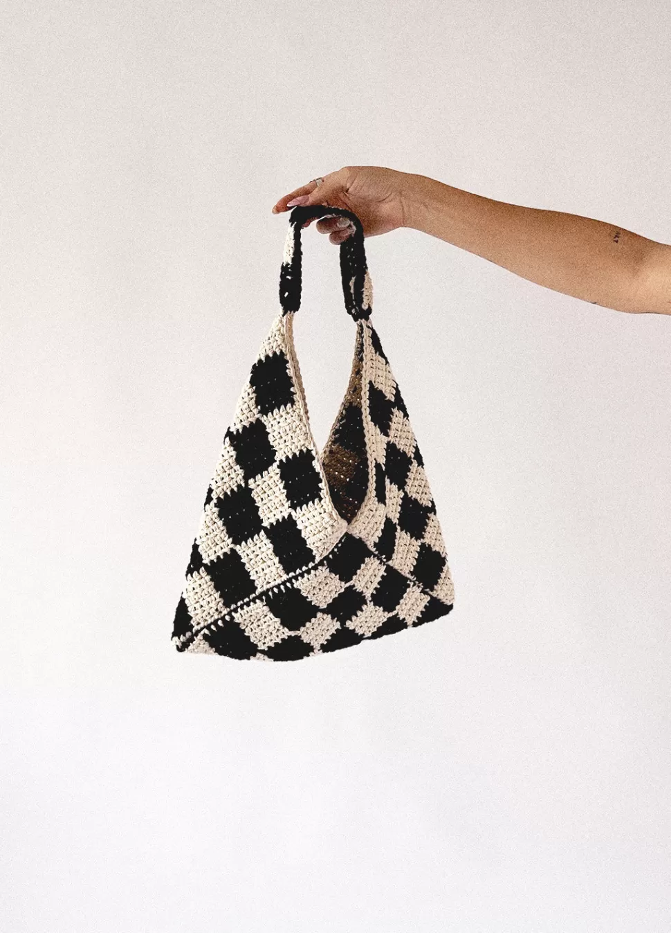 Checkered Bag Kit @Belinalilly>We Are Knitters Cheap