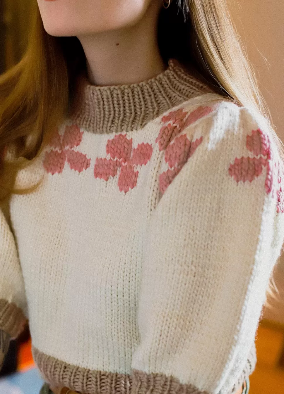 Cherry Blossom Sweater x Marzia Kjellberg Kit>We Are Knitters Clearance