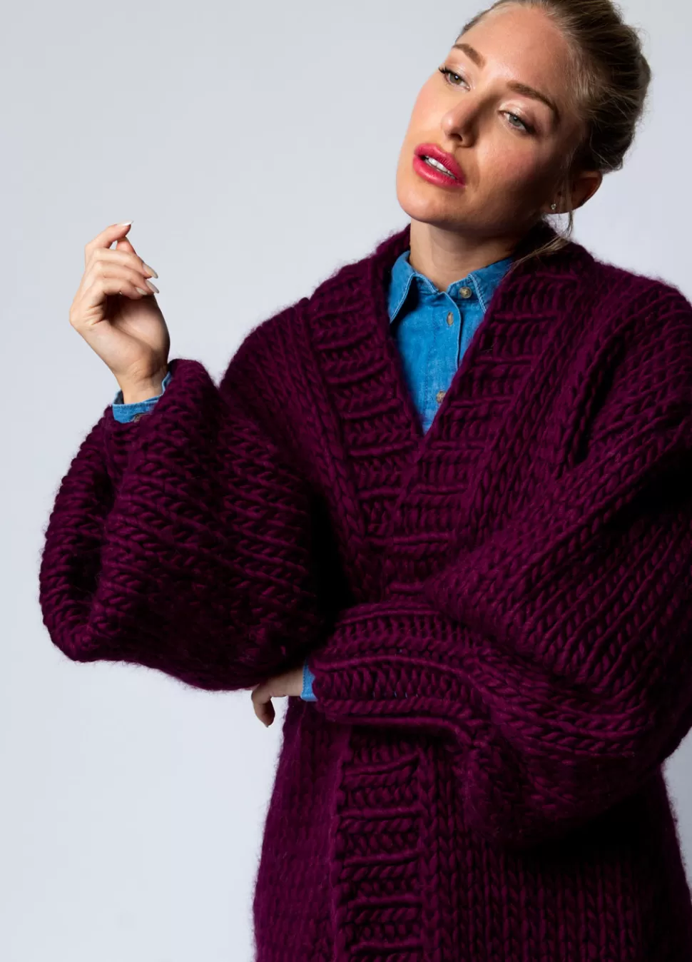 Drop A Star Cardigan Kit>We Are Knitters New