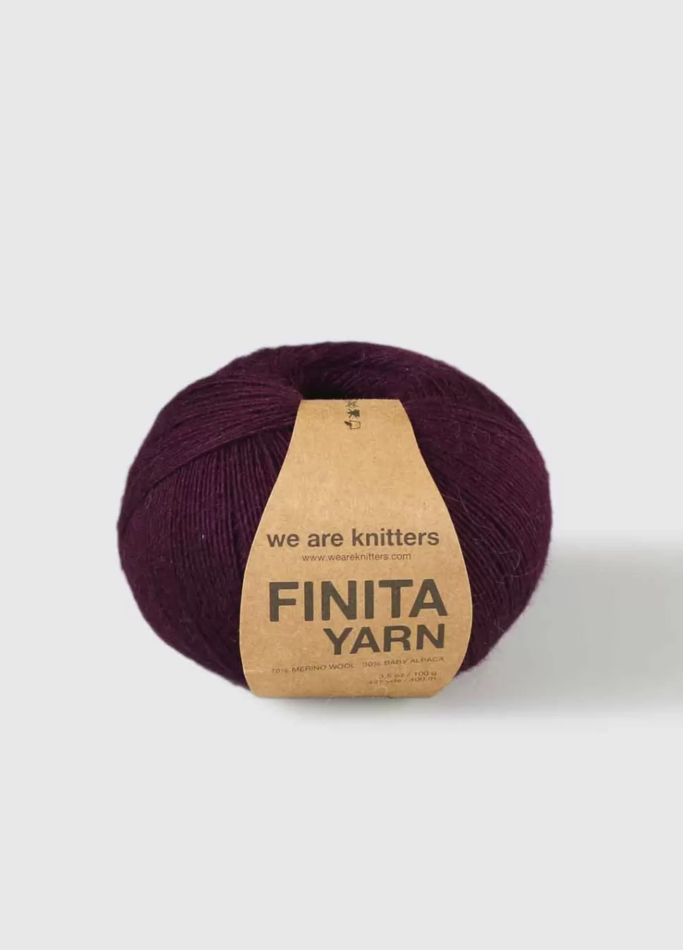 Finita Yarn Bordeaux>We Are Knitters Online