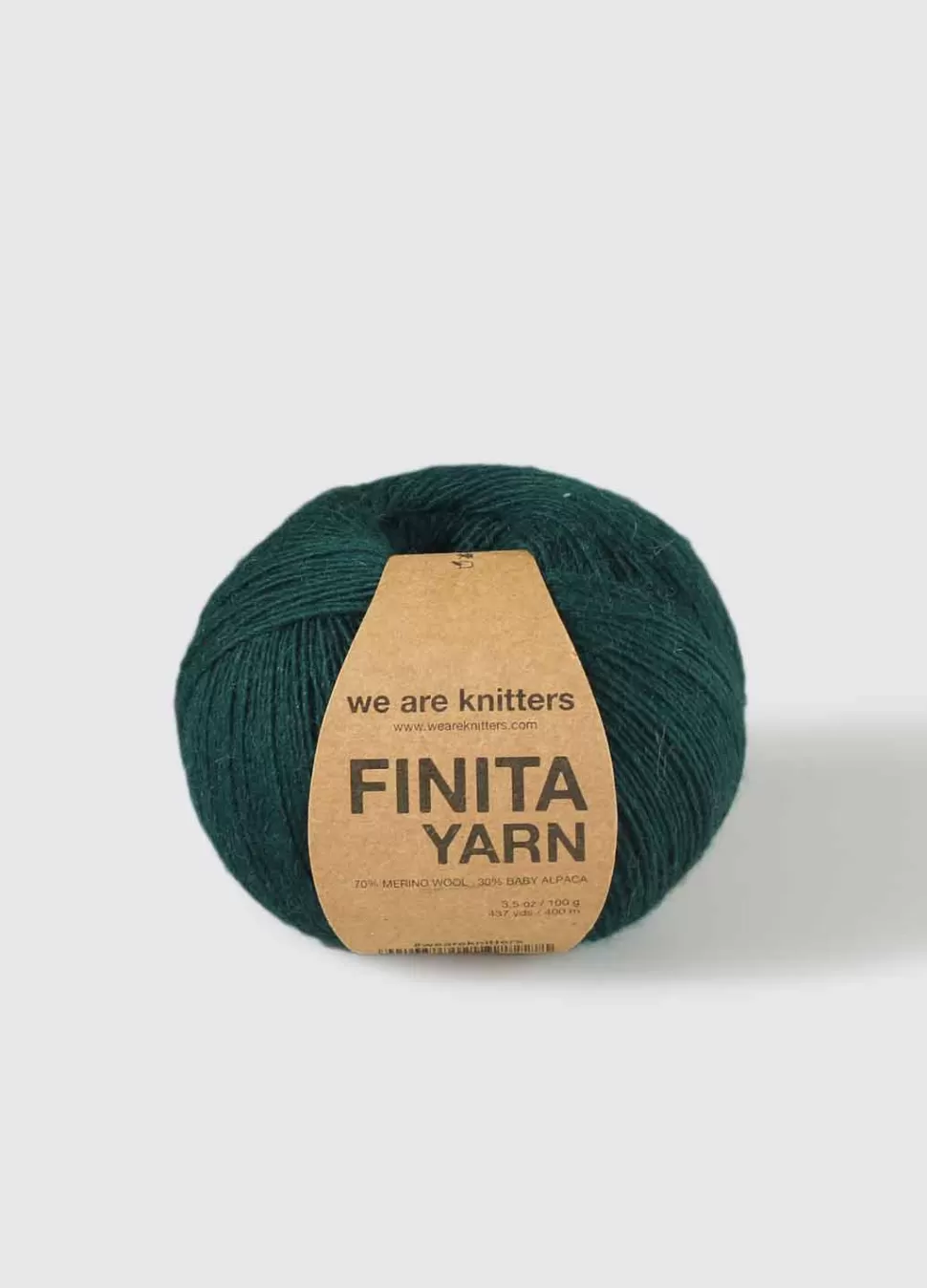 Finita Yarn Forest Green>We Are Knitters New