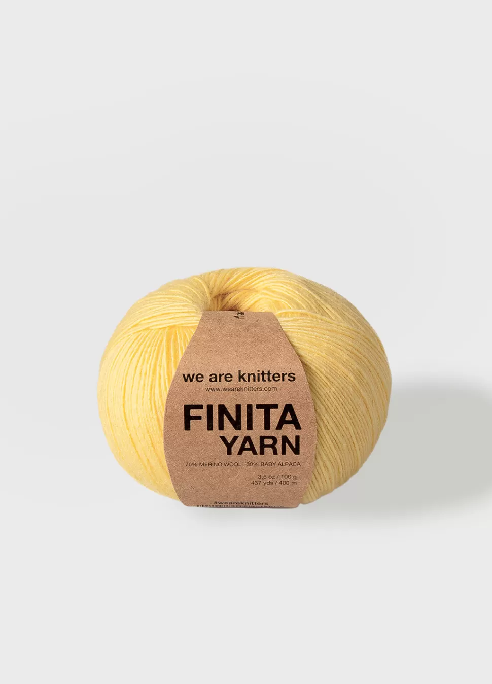 Finita Yarn Light Yellow>We Are Knitters Clearance