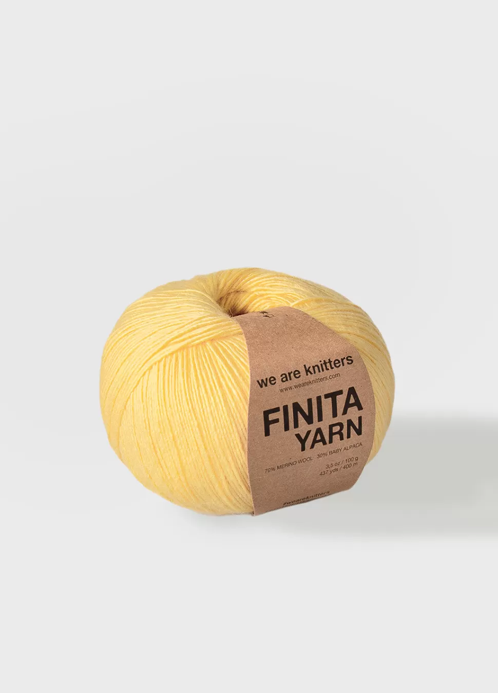 Finita Yarn Light Yellow>We Are Knitters Clearance