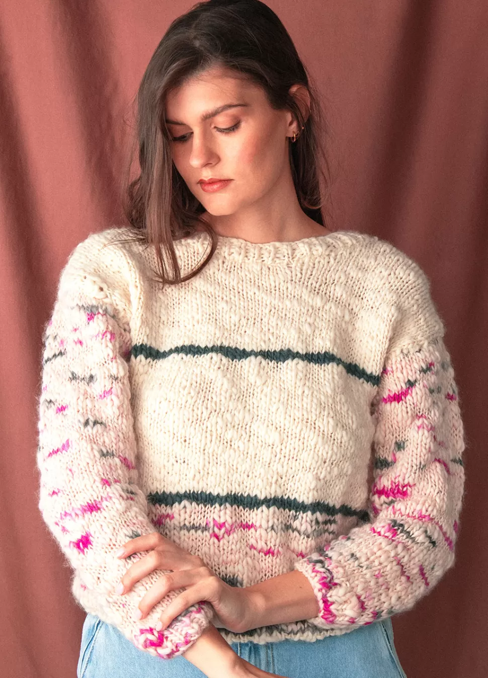 Fryse Sweater Kit>We Are Knitters Shop