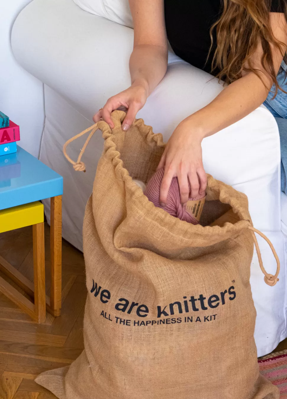 Jute Bag>We Are Knitters Cheap