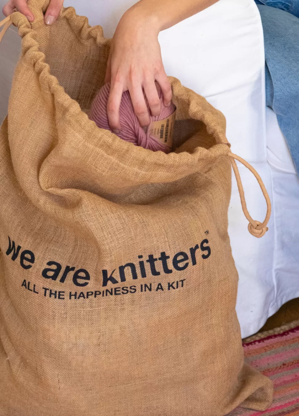 Jute Bag>We Are Knitters Cheap