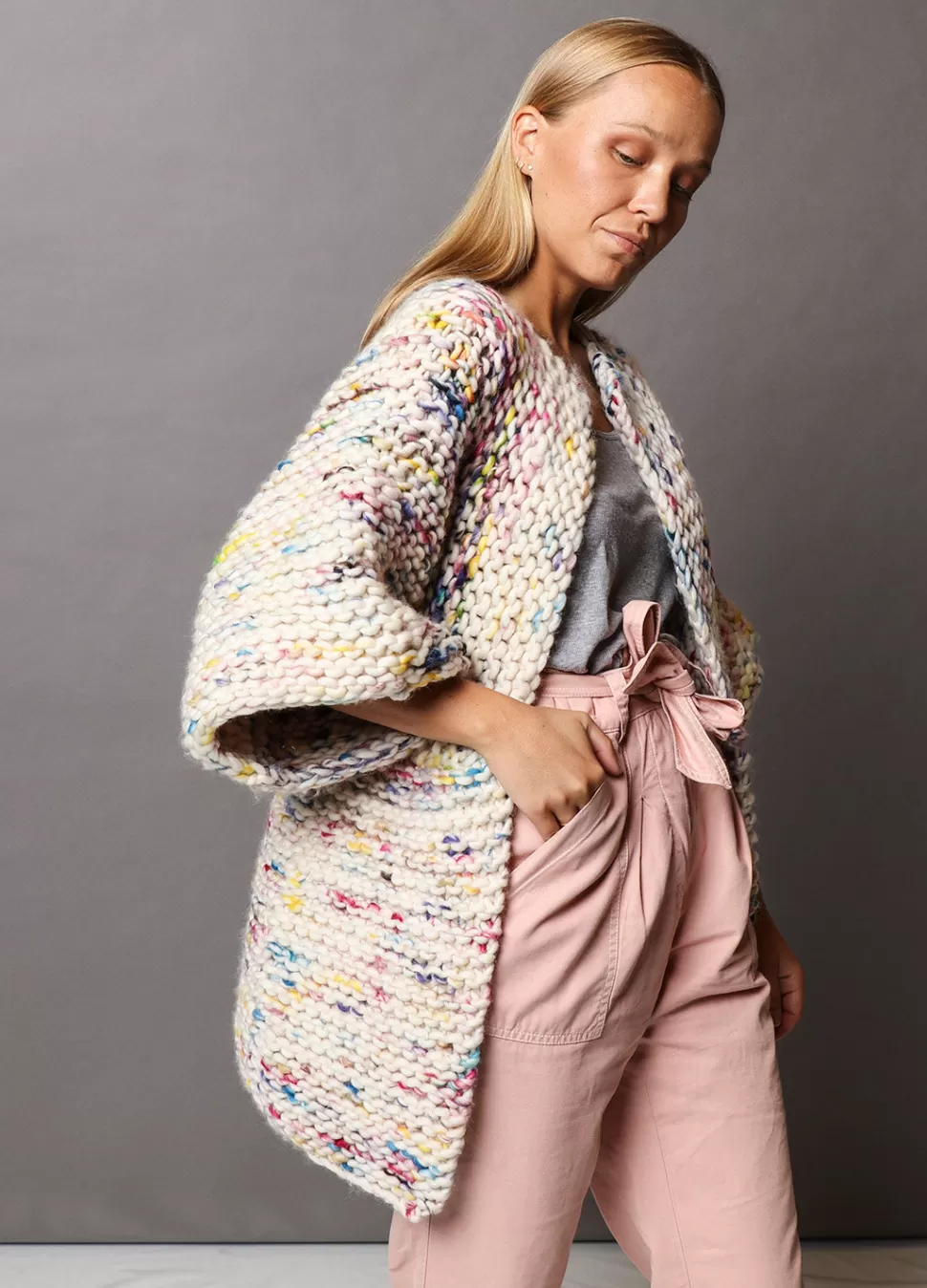 Melvoin Cardigan Kit>We Are Knitters Fashion