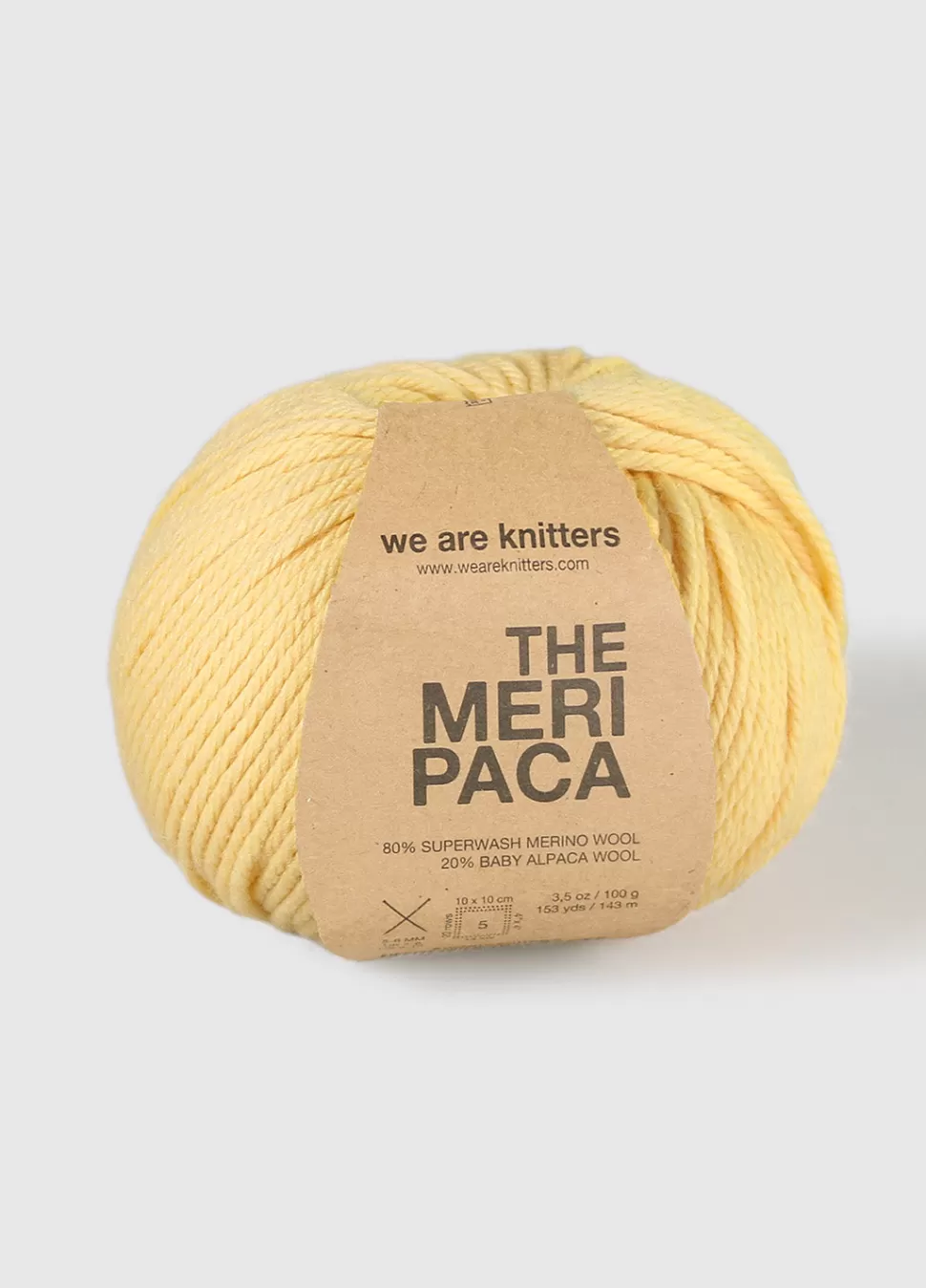 Meripaca Gen Z Yellow>We Are Knitters Best