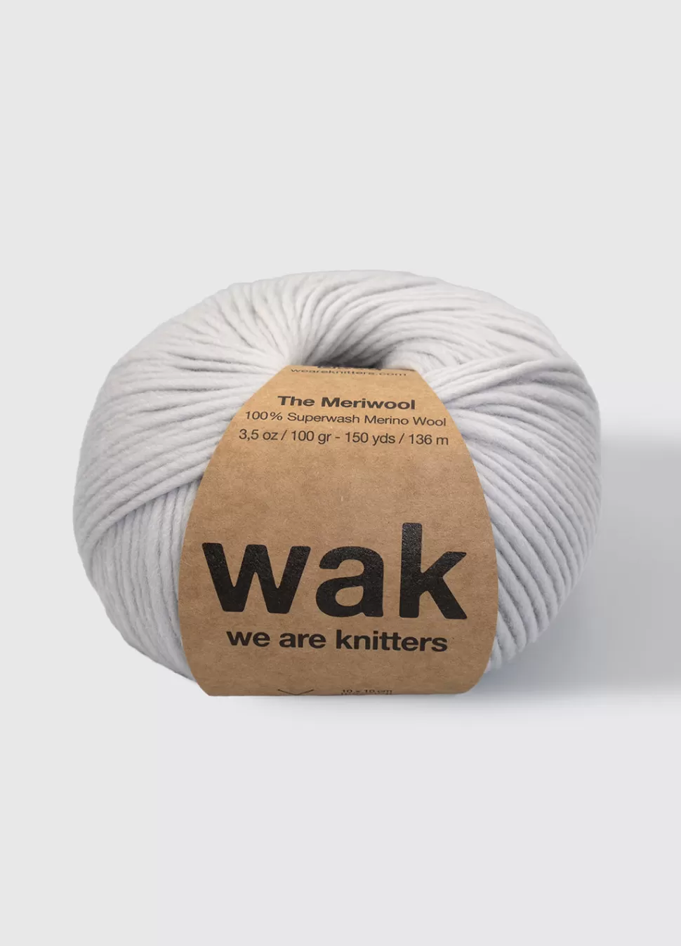 Meriwool Light Grey>We Are Knitters Best