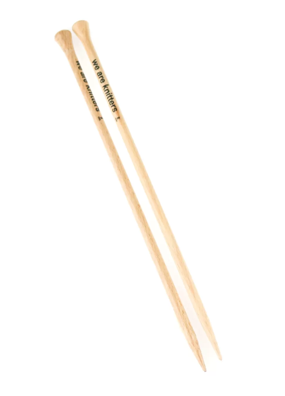 8mm Straight Beechwood Knitting Needles>We Are Knitters Fashion