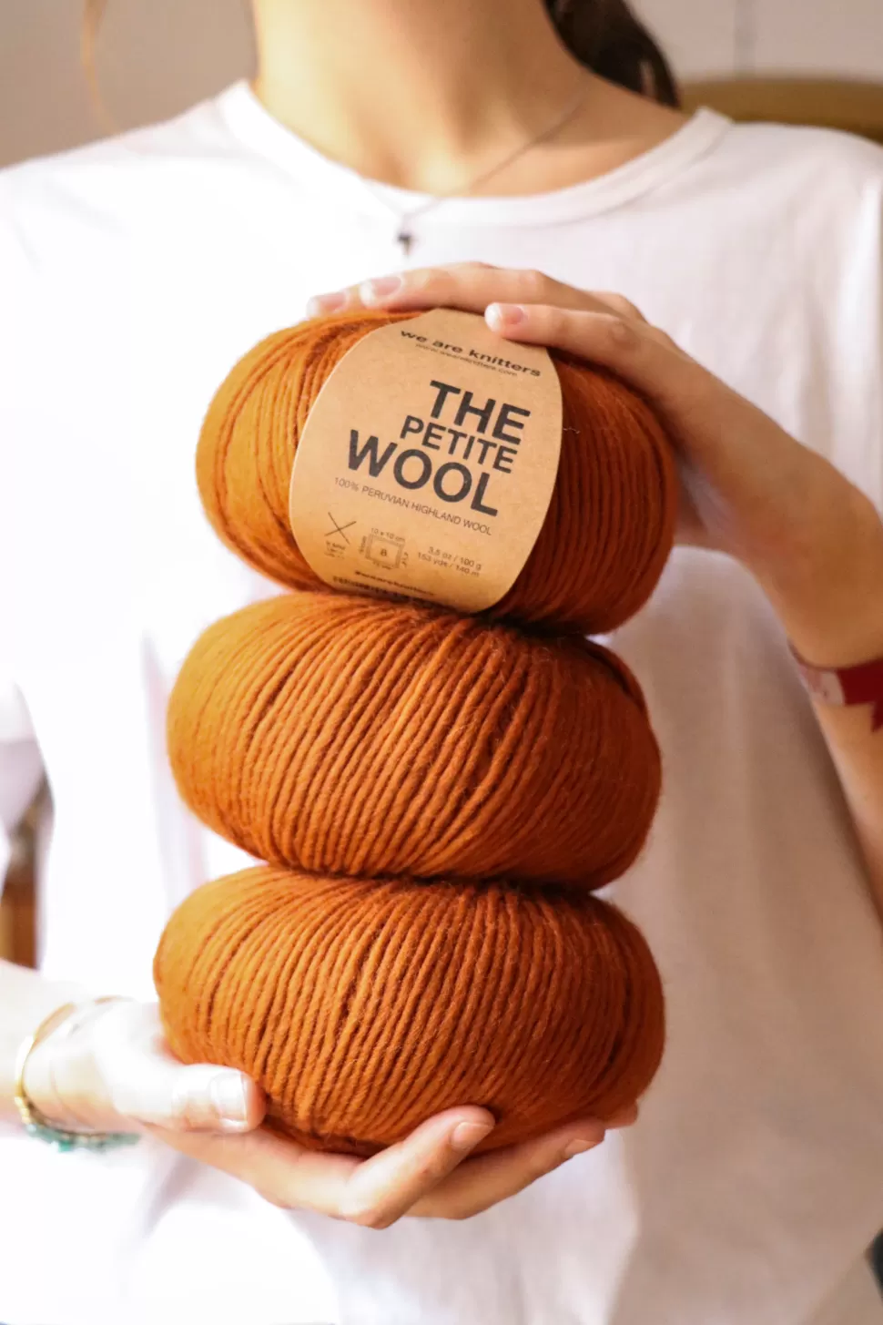 Petite Wool Cinnamon>We Are Knitters Fashion