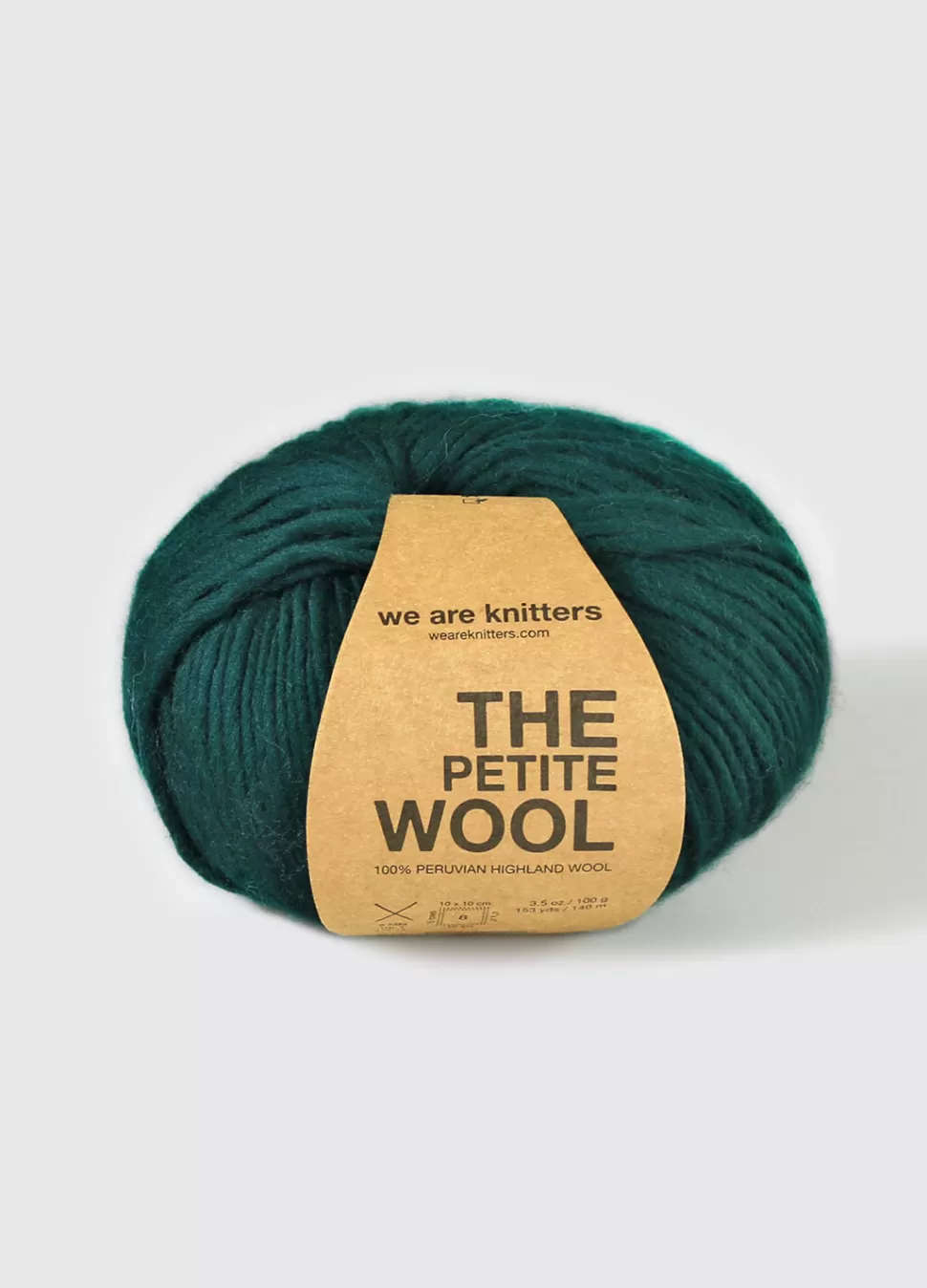 Petite Wool Forest Green>We Are Knitters Online