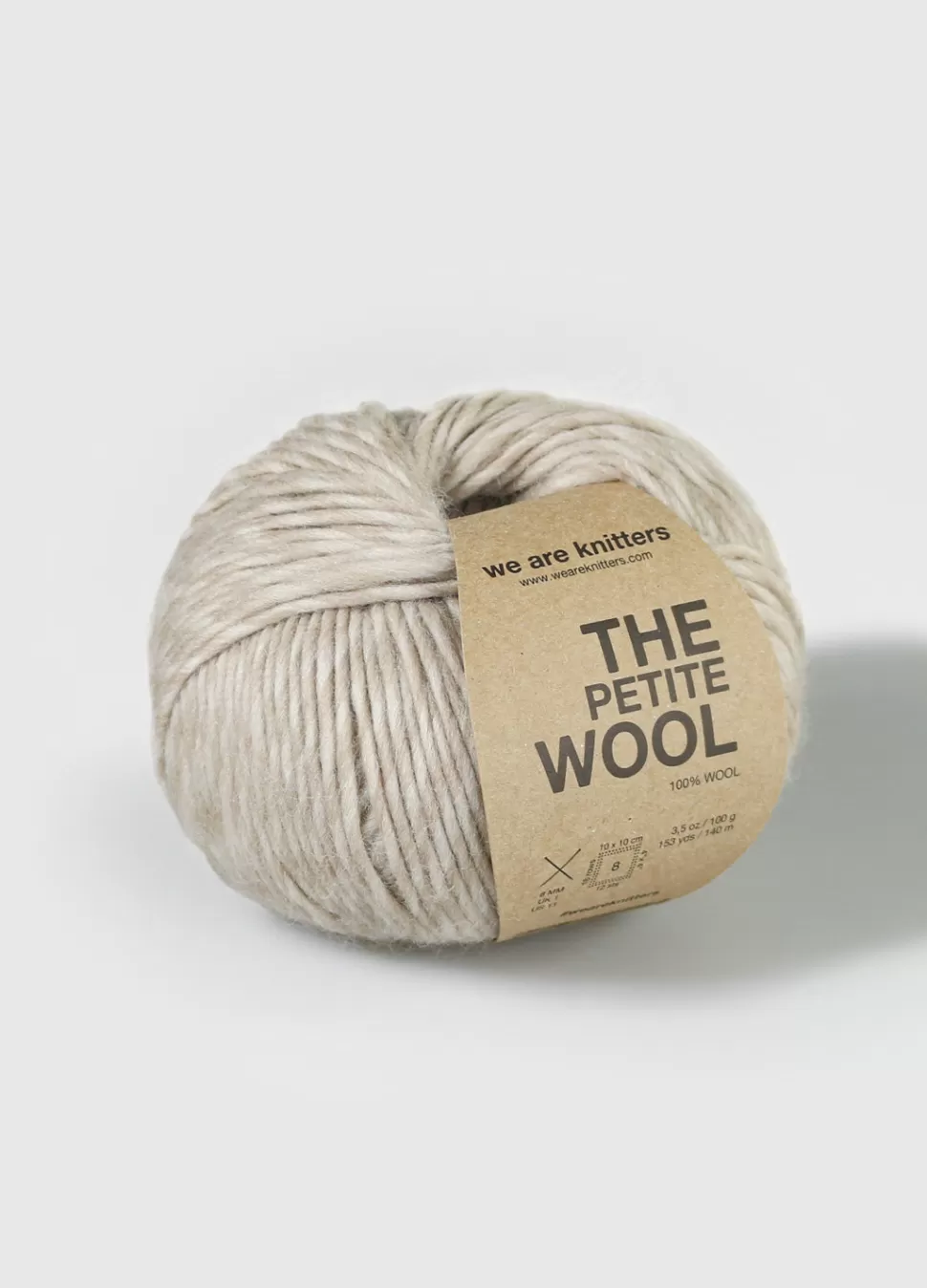 Petite Wool Spotted Beige>We Are Knitters Online