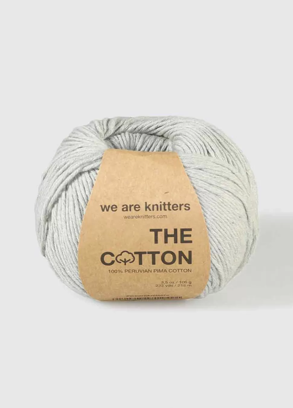 Pima Cotton Light Grey>We Are Knitters Store