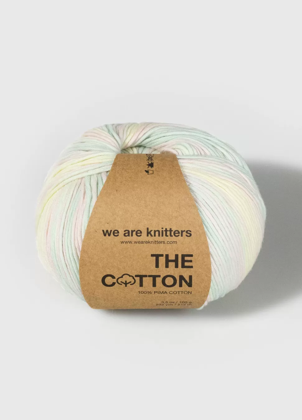 Pima Cotton Marshmallow>We Are Knitters Hot