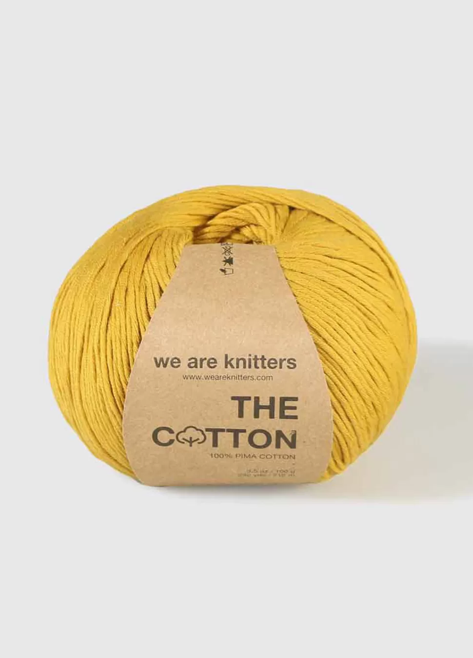 Pima Cotton Mustard>We Are Knitters New