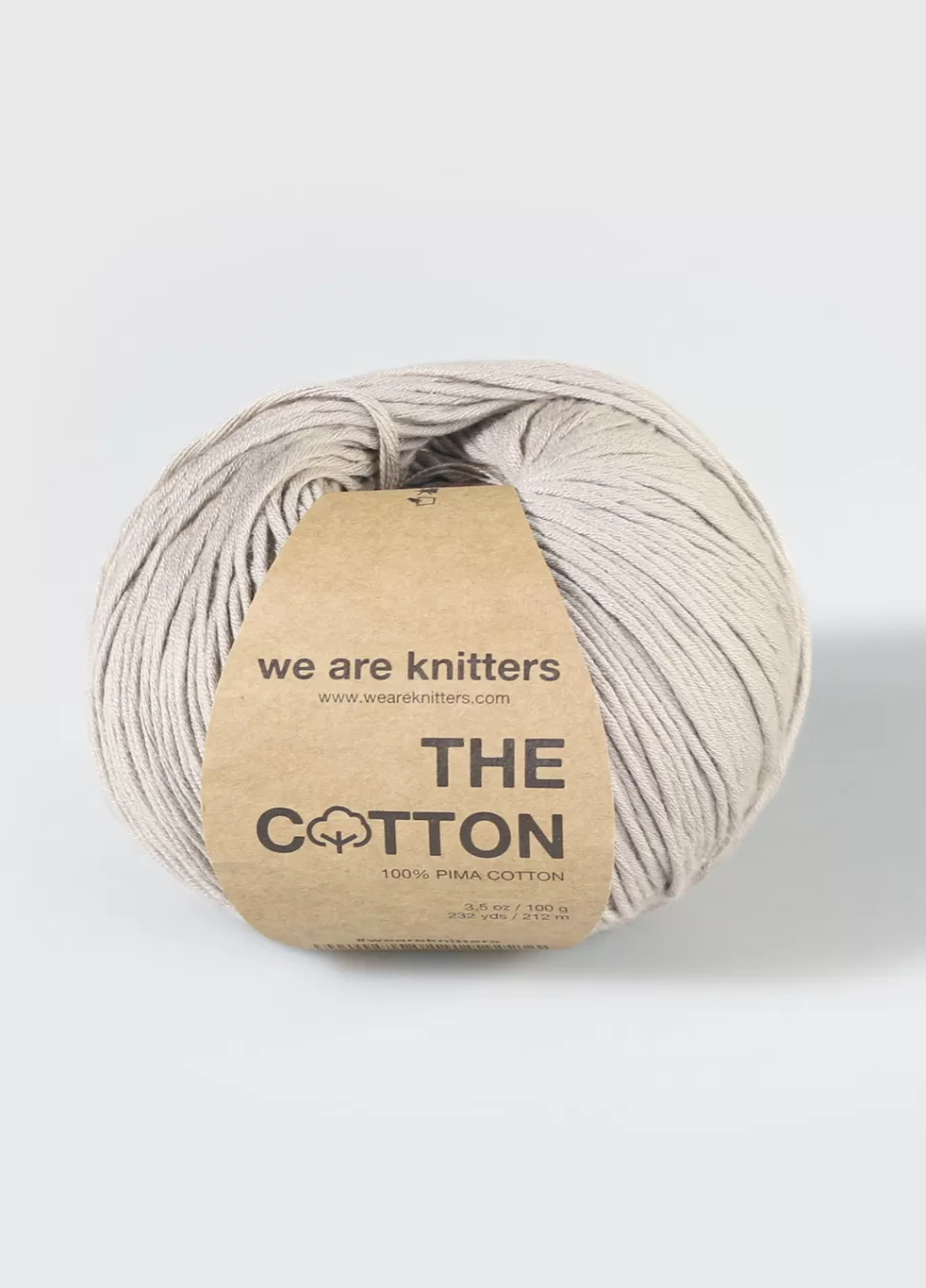 Pima Cotton Pearl Grey>We Are Knitters Outlet