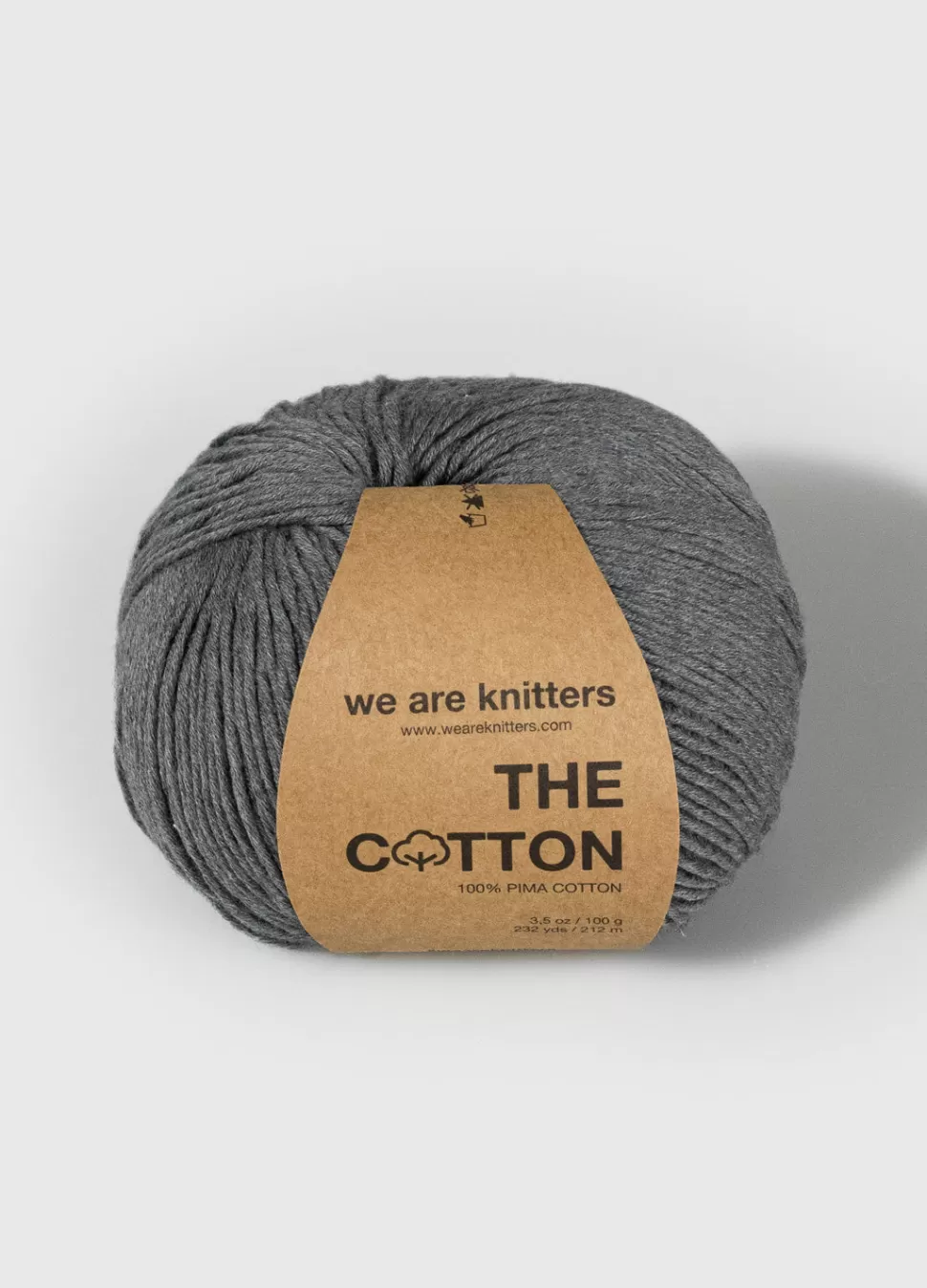 Pima Cotton Spotted Dark Grey>We Are Knitters Outlet