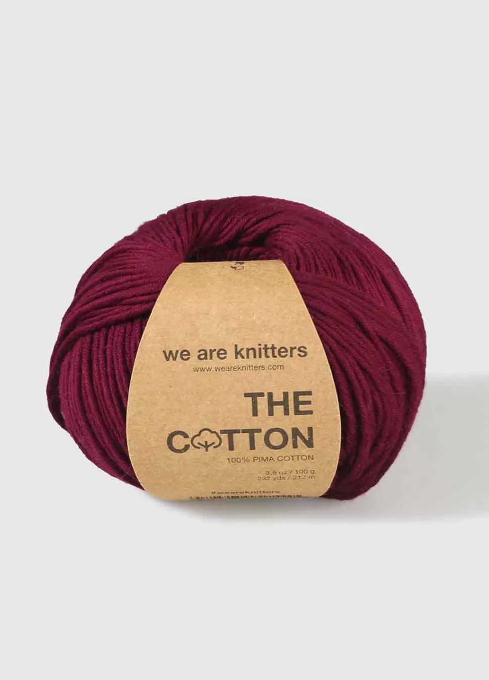 Pima Cotton Wine>We Are Knitters Online