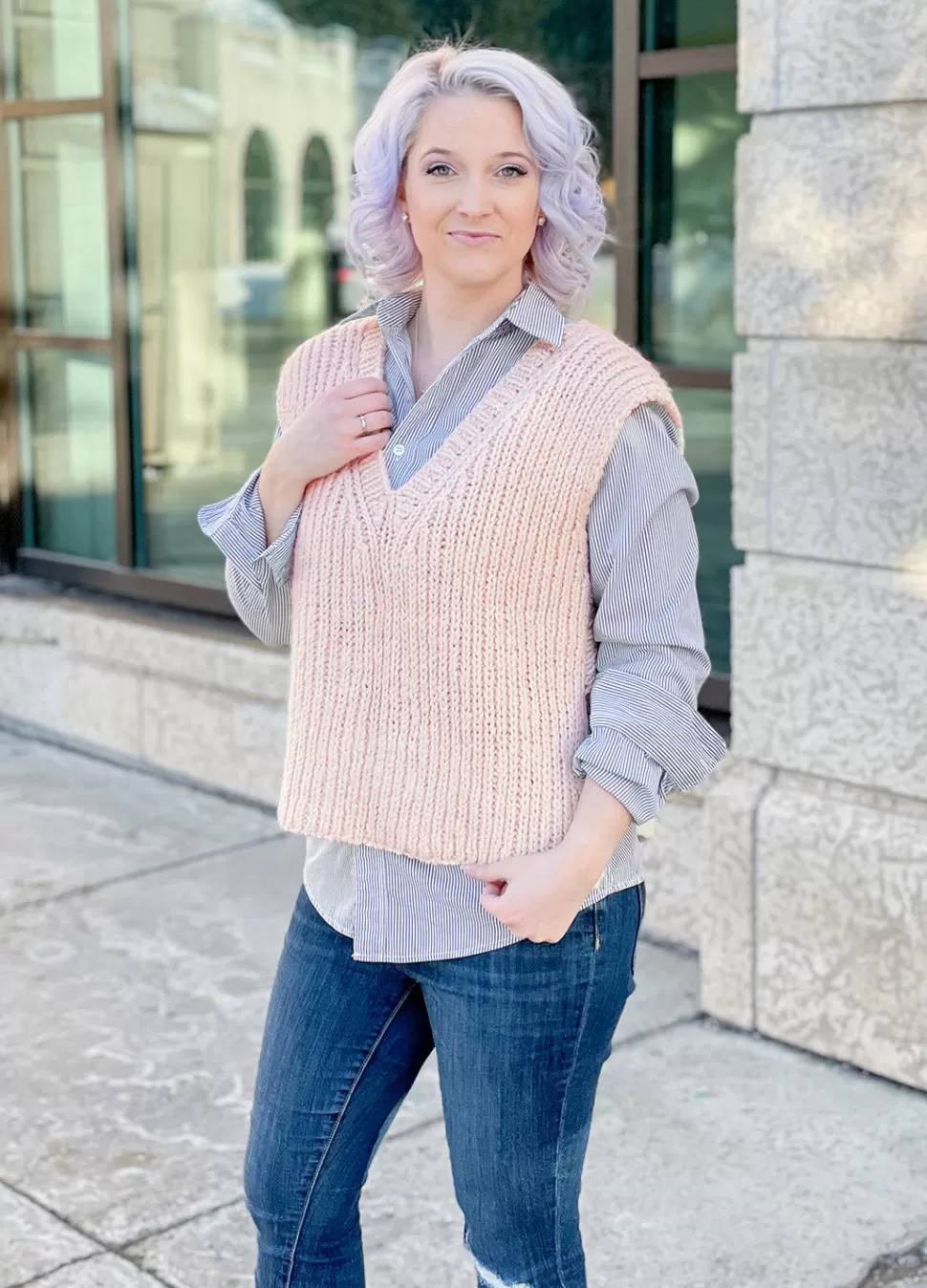 Step Into Prep Vest x @knitatude Kit>We Are Knitters Shop