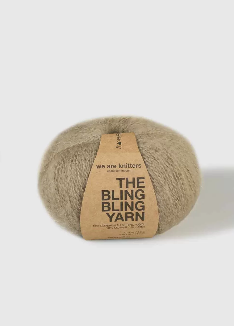 The Bling Bling Yarn Beige>We Are Knitters Cheap