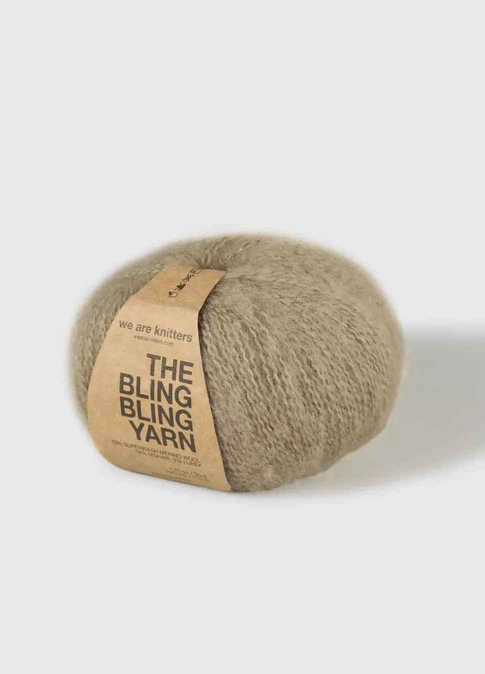 The Bling Bling Yarn Beige>We Are Knitters Cheap