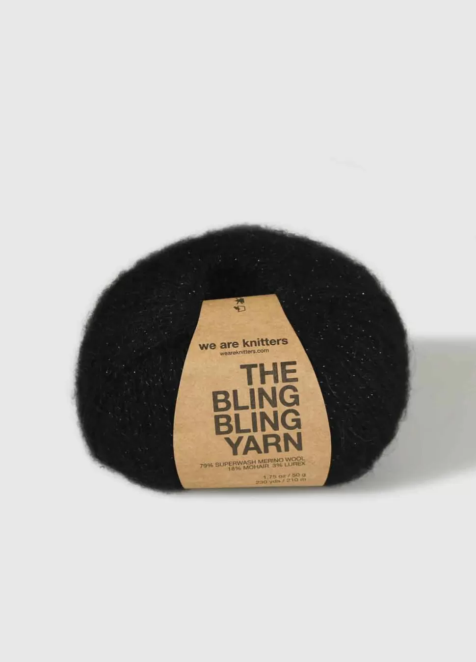 The Bling Bling Yarn Black>We Are Knitters New