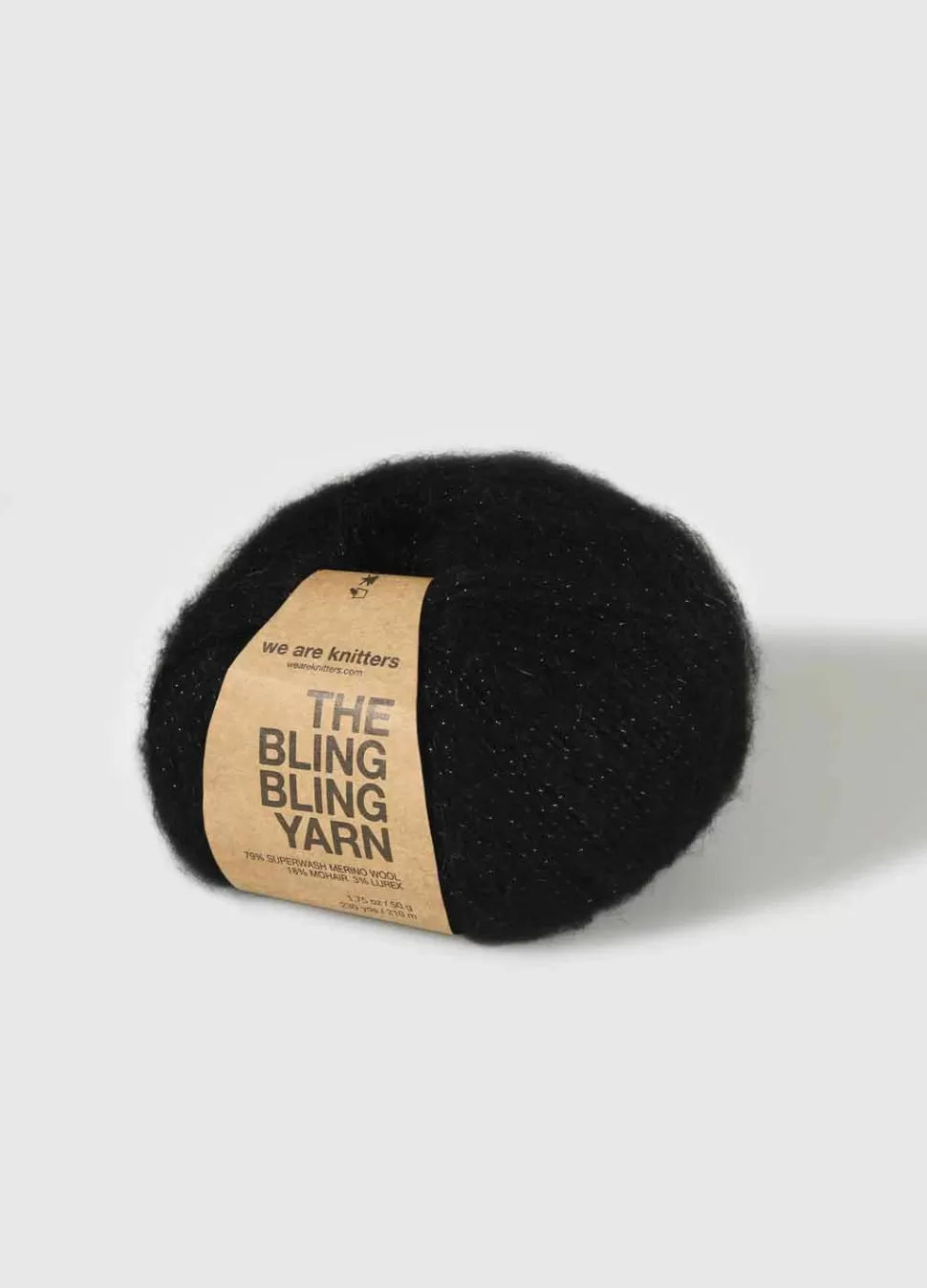 The Bling Bling Yarn Black>We Are Knitters New