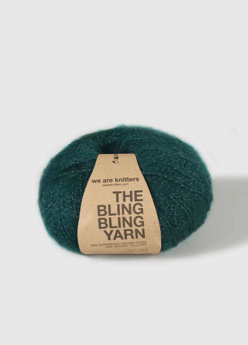 The Bling Bling Yarn Forest Green>We Are Knitters Sale