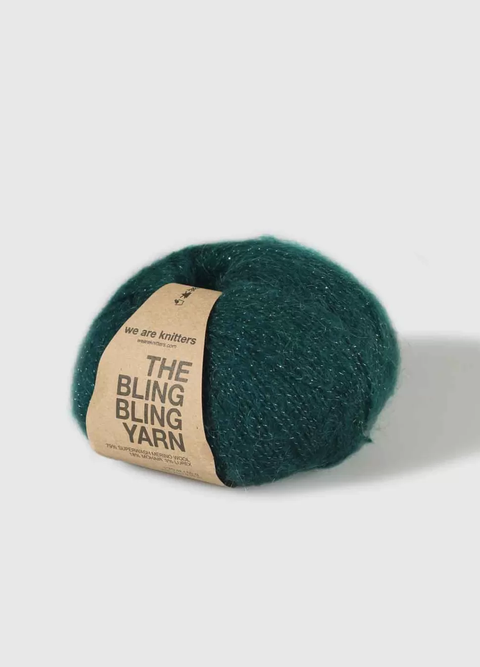 The Bling Bling Yarn Forest Green>We Are Knitters Sale