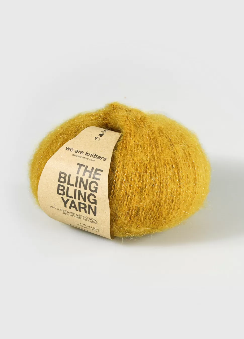 The Bling Bling Yarn Ochre>We Are Knitters Online