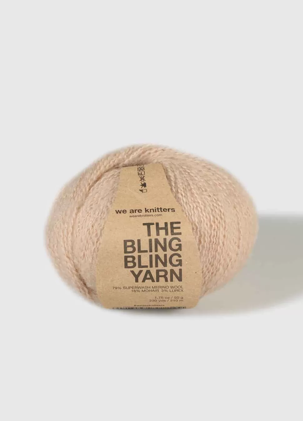 The Bling Bling Yarn Salmon>We Are Knitters Store