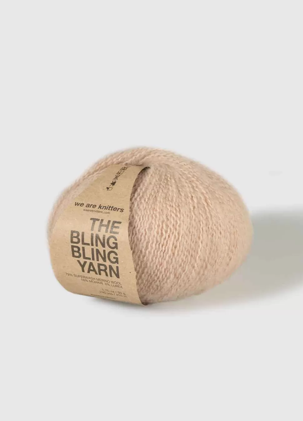 The Bling Bling Yarn Salmon>We Are Knitters Store