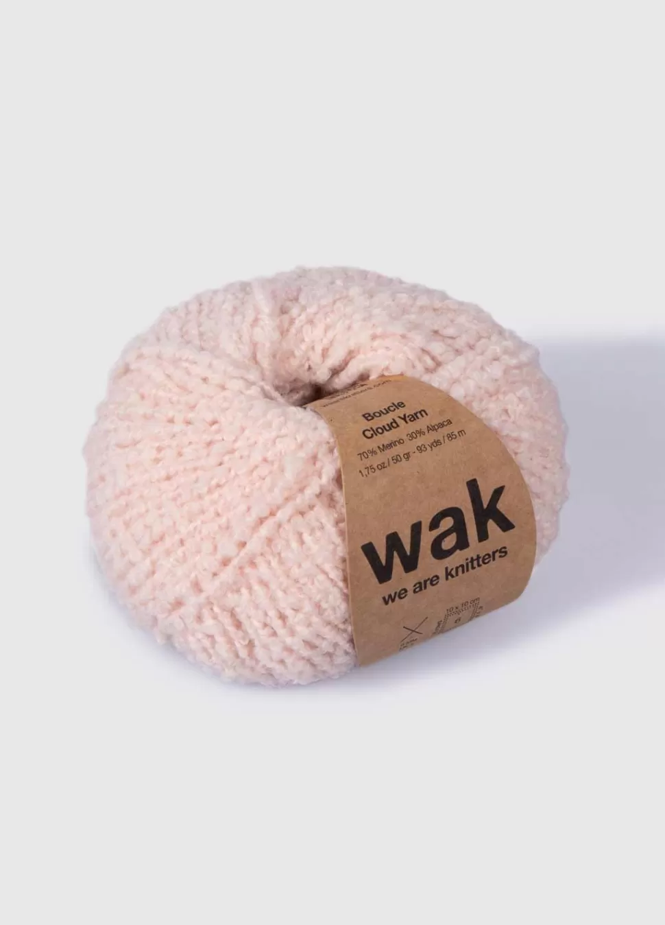 The Boucle Cloud Yarn Millennial Pink>We Are Knitters Store