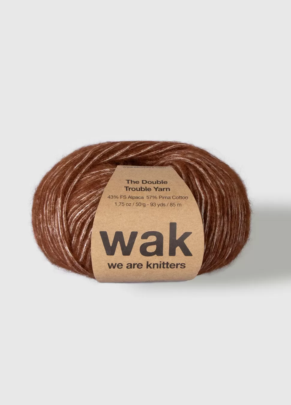 The Double Trouble Yarn Brown>We Are Knitters Flash Sale