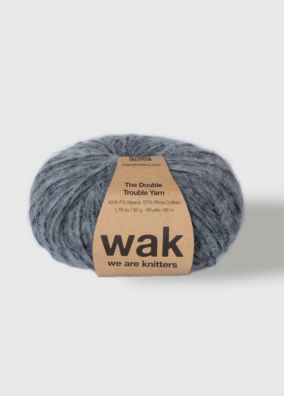 The Double Trouble Yarn Grey>We Are Knitters Hot