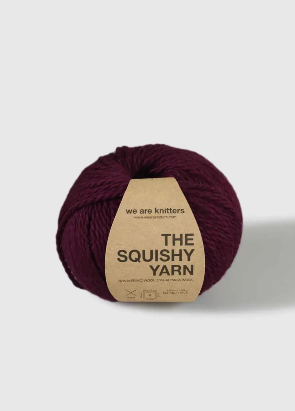 The Squishy Yarn Bordeaux>We Are Knitters Best