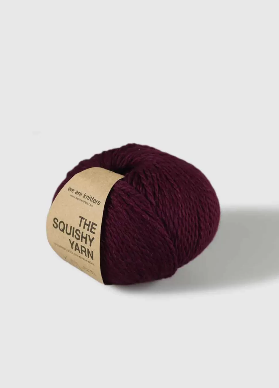 The Squishy Yarn Bordeaux>We Are Knitters Best