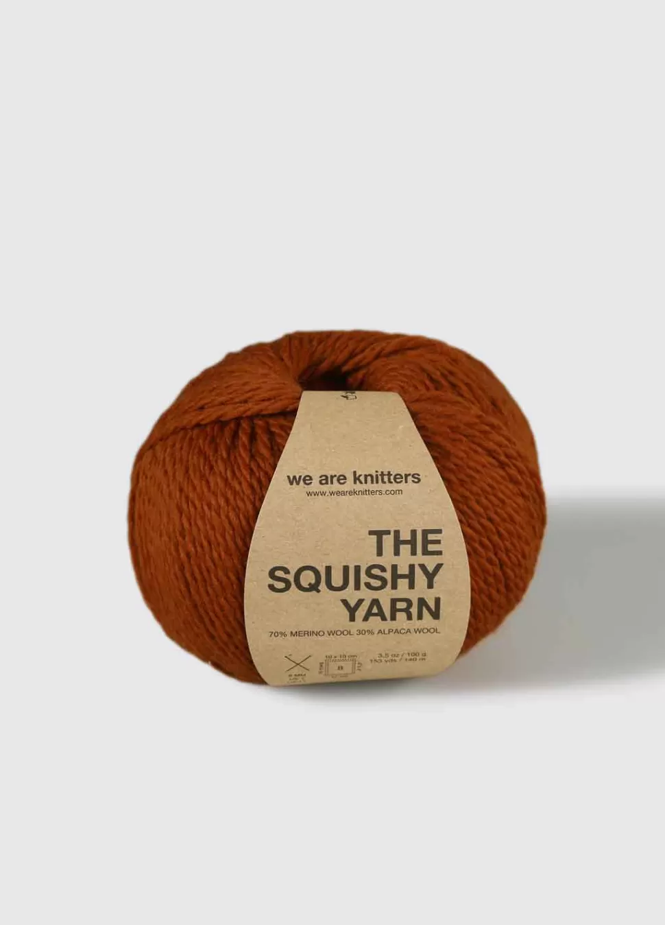 The Squishy Yarn Cinnamon>We Are Knitters Store