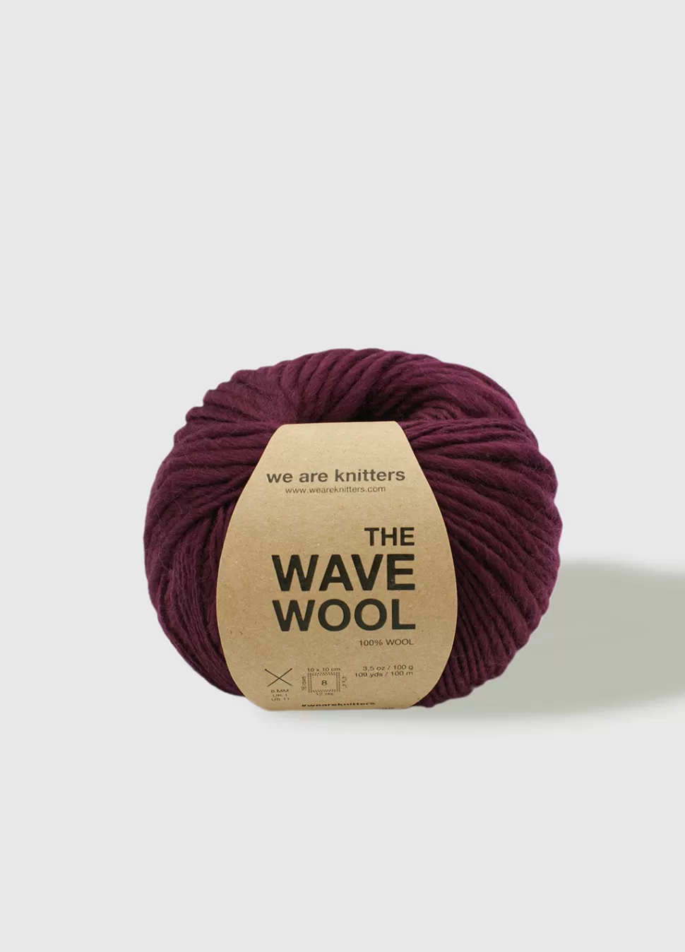 The Wave Wool Bordeaux>We Are Knitters Cheap