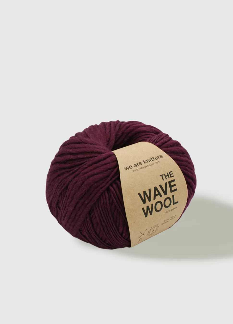 The Wave Wool Bordeaux>We Are Knitters Cheap