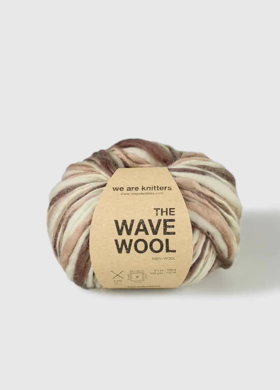 The Wave Wool Brown Tie Dye>We Are Knitters Sale