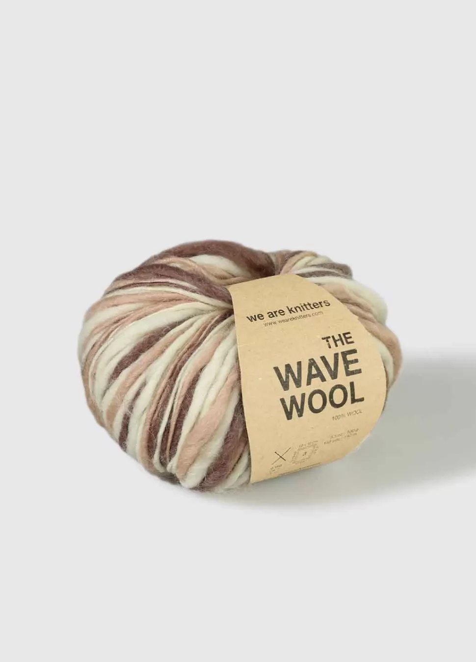 The Wave Wool Brown Tie Dye>We Are Knitters Sale